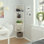 Nehemie 180 cm H x 40 cm W Corner Bookcase