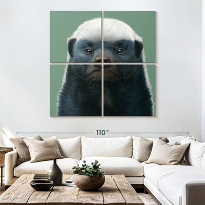 Brampt Honey Badger Portrait