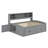 Wooden Daybed With Two Bedside Cabinets Shelves And Drawers-1578828574