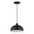 Aaranyan 1 Light Black Pendant-2103114768