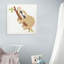 « brun clair sloth », peinture sur toile tendue-1080856501