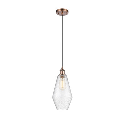 Luminaire suspendu simple à 1 lumière Gabbie