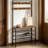 Hall Tree with Bench and 5 Tier Shoe Storage, Coat Rack with 9 Hooks for Entryway, Closet, Sturdy Industrial Design, Rustic Brown and Black