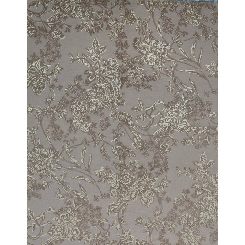 Hand-Knotted High-Quality Gold Area Rug