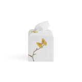 Butterfly Ginkgo Tissue Box Cover