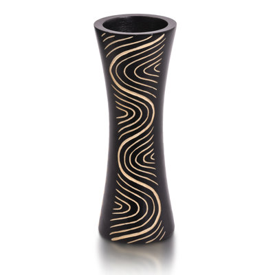 Kennydi Handmade Wood Table Vase