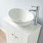Meuble-lavabo sur pied simple 21 po avec plateau en pierre d'ingénierie Gearheart-1107932613