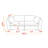 Modular Sofa Chenille Fabric-275561879