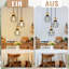 3-Light Black Kitchen Island Pendant