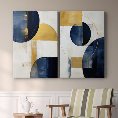 ABSTRACT Series DLVI-Premium Gallery Wrapped Canvas -Ready to Hang