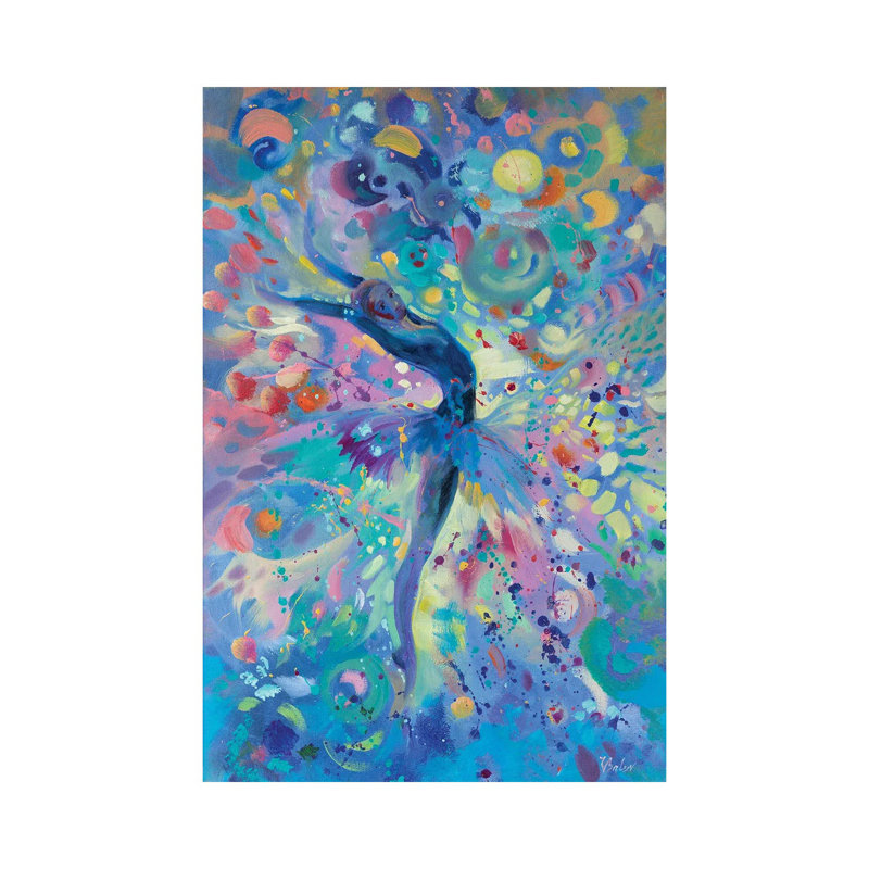 Ballet by Katharina Valeeva - Wrapped Canvas Painting, 20.32 cm H x 30.48 cm W