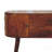 Solid Wood Grove Console Table, 2-Drawers, 2-Storage, Chestnut, Brown, Table