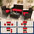 Jasmin - Person Patio Conversation Set with Cushions-1113220786