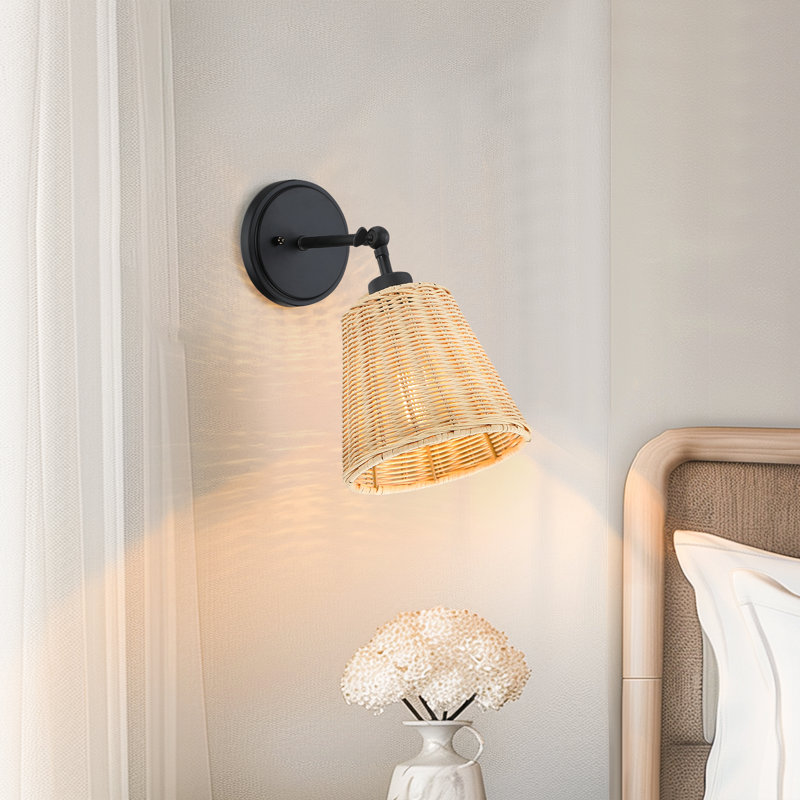 Summerdale Swing Arm Sconce, Black