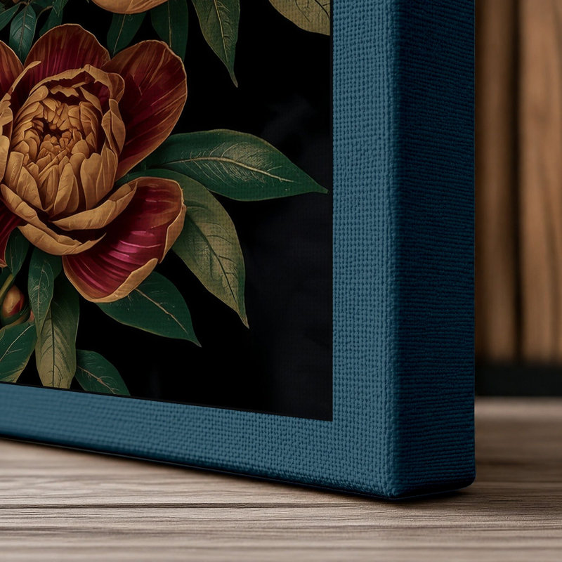 Print, 18x12 - 45.7 x 30.5 cm, Teal Border