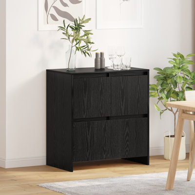 Sideboard 70 X 41 X 75 Cm Engineered Wood