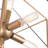 6 - Light Unique Geometric Dining Room Chandelier ETL Certified
