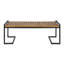 Banc en bois et métal Hopkins-1977354315