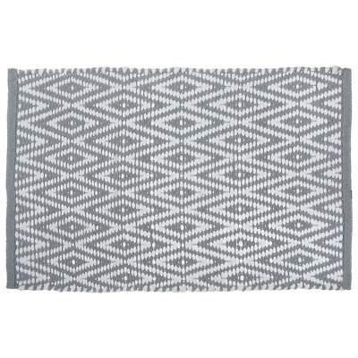Tapis diamant tissé à la main