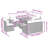  Garden Sofa Set Beige, Light Grey