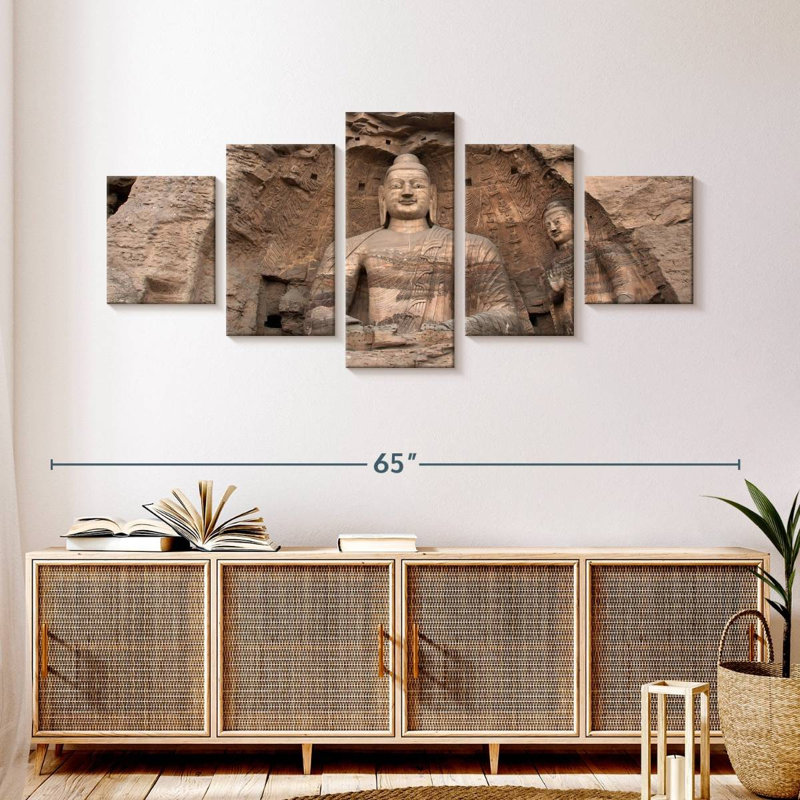 Bouddha du Shanxi, H 24 po x l 55 po