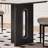 Nordic light luxury rectangular dining table set-104102175