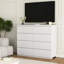 Commode 8 tiroirs pour chambre à coucher-1188562451
