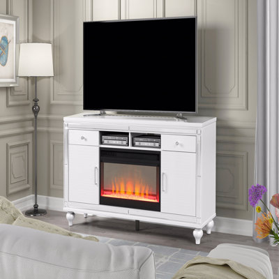 TV Stand With Electric Fireplace