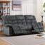 Canapé inclinable manuel avec dossier large de 83,1 po de largeur Edilmar-352421442