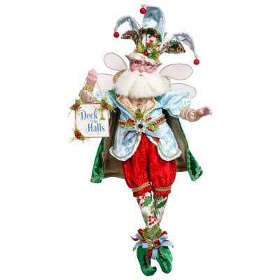 Deck The Halls Fairy, Large - 21.5 Inches