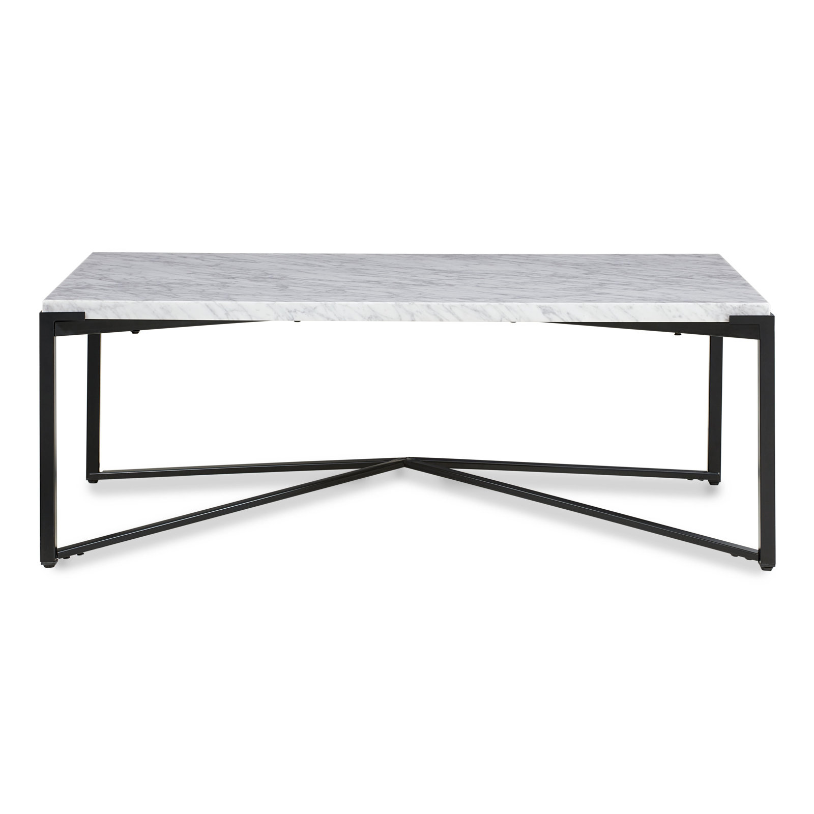 Ellett 2 - Piece Marble Top Living Room Table Set