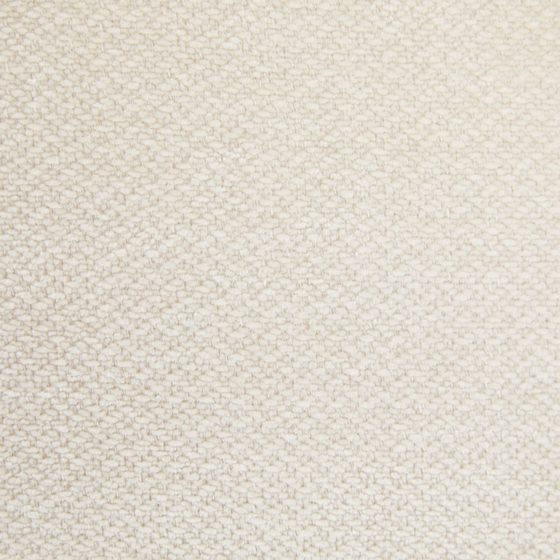 Chaise de salle à manger Elian, Blanc / bois beige