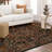 Spice Market Alcantara Plush Pile Stain/Fade Resistant Polyester Woven Ornamental Indoor Area Rug-94884066