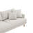 Higbee 84.65'' Modern Upholstered Sofa with Removable Back Cushions, Exposed Wood Legs and Water- & Stain-Resistant Polyester Fabric-125174347
