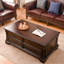 Table basse rétro de style américain