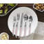 French Home Laguiole Stainless Steel Flatware Set, Service For 4 Pearl White-1893670955