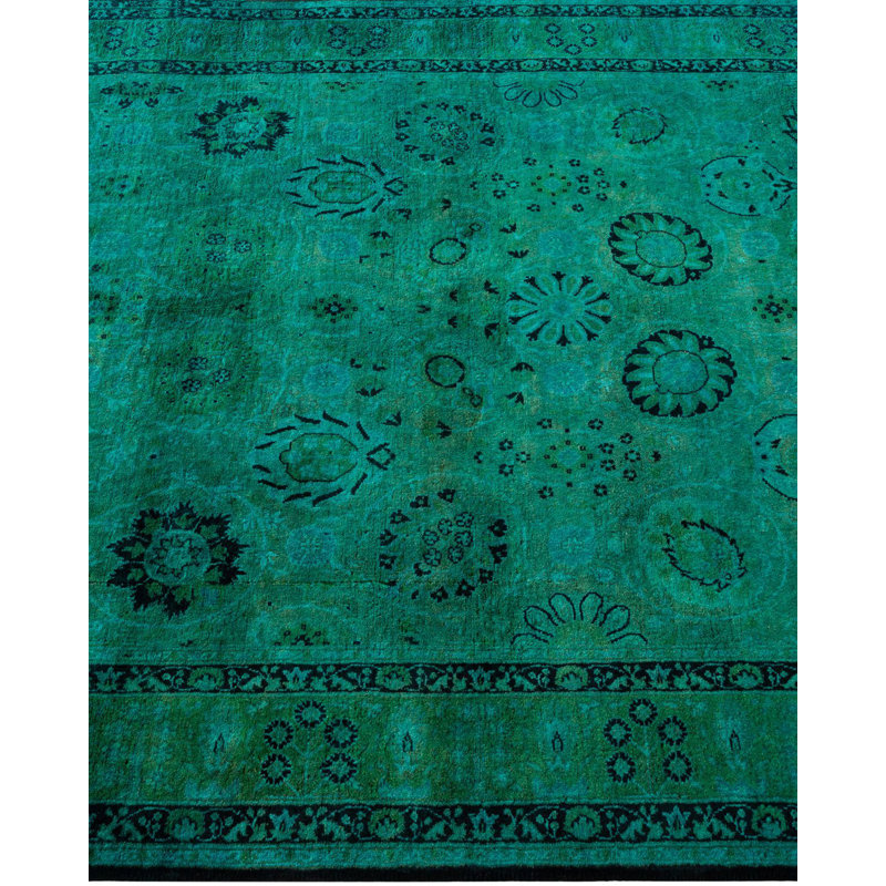 Tapis vert unique 4 pi x 15 pi Yanisley