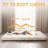 8 inch Floor Mattress Futon Mattress Sleeping Pad Foldable Roll Up Mat, Sofa Couch Bed, Full Size
