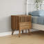 39.5cm W Manufactured Wood Bedside Table
