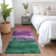 Machine Washable Indoor/Outdoor Claudian ACN1479 Purple Rug