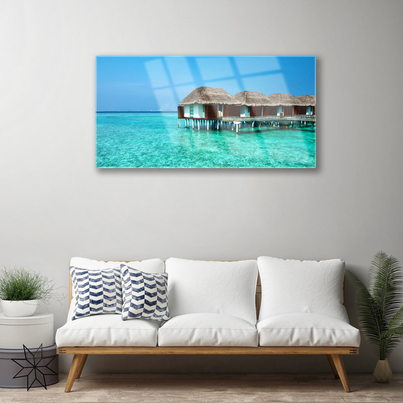 Architecture Sea - Unframed Photograph on Glass