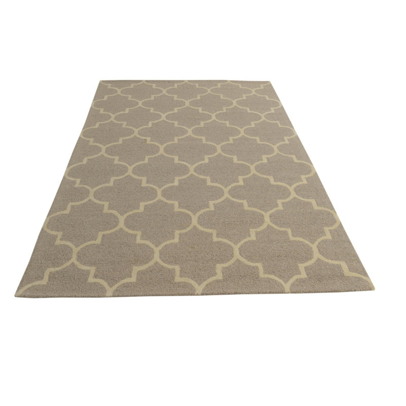 Tapis taupe 5 x 8