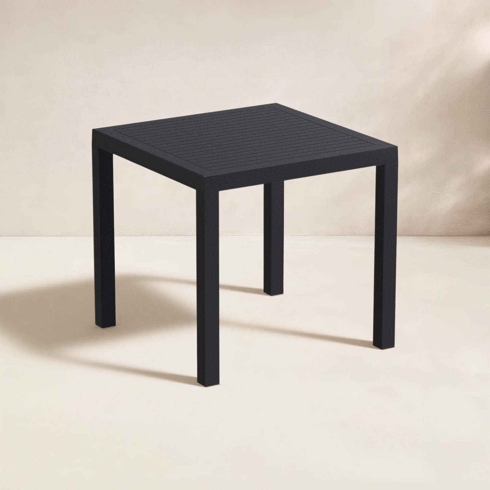 Asherton 32" Patio Dining Set, Black