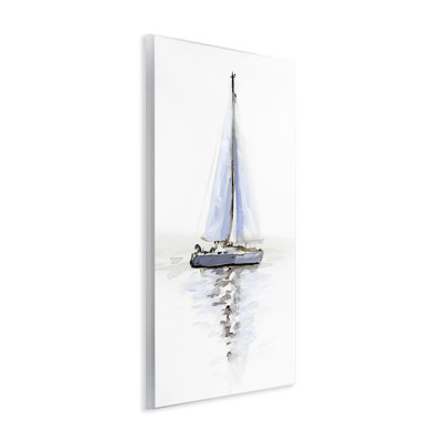 Art mural sur toile Reflection Beach Sails par Victoria Barnes