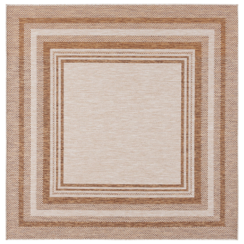 Tapis d'intérieur / extérieur Aliezah Performance, Carré 6 pi 7 po