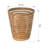 Everard Wicker Open Waste Basket - 3.25 Gallons-947837827