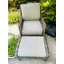 Chaise de patio pivotante avec coussins Angeliki-Electra