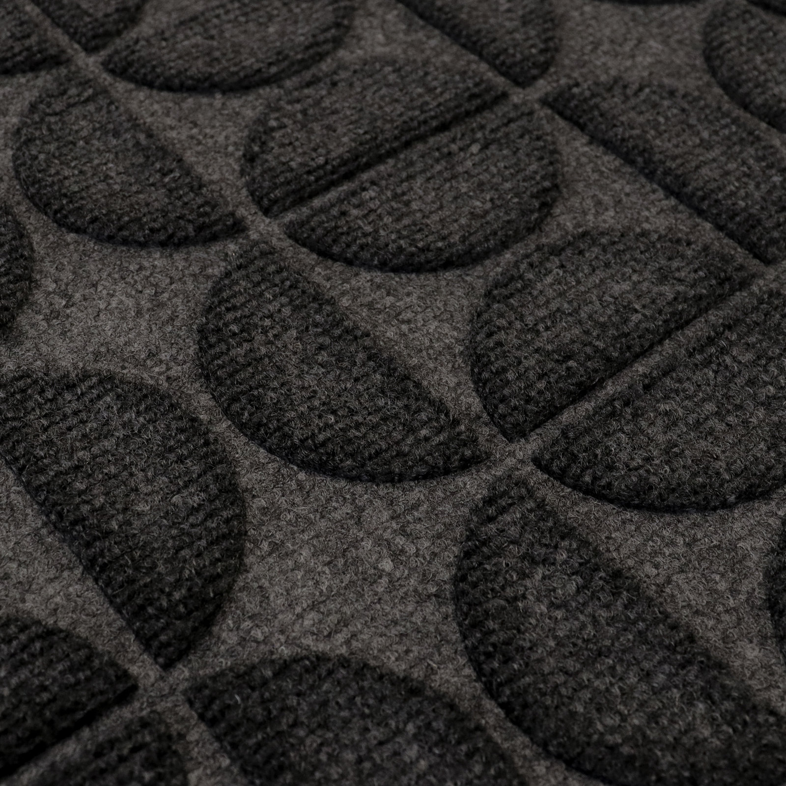 WaterHog Luxe Hourglass Non-Slip Doormat, Graphite