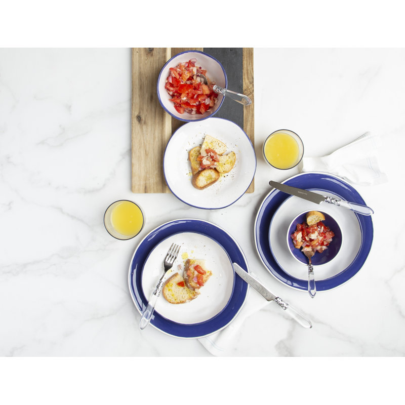 Aurora Handmade Stoneware Dinnerware - Set of 4