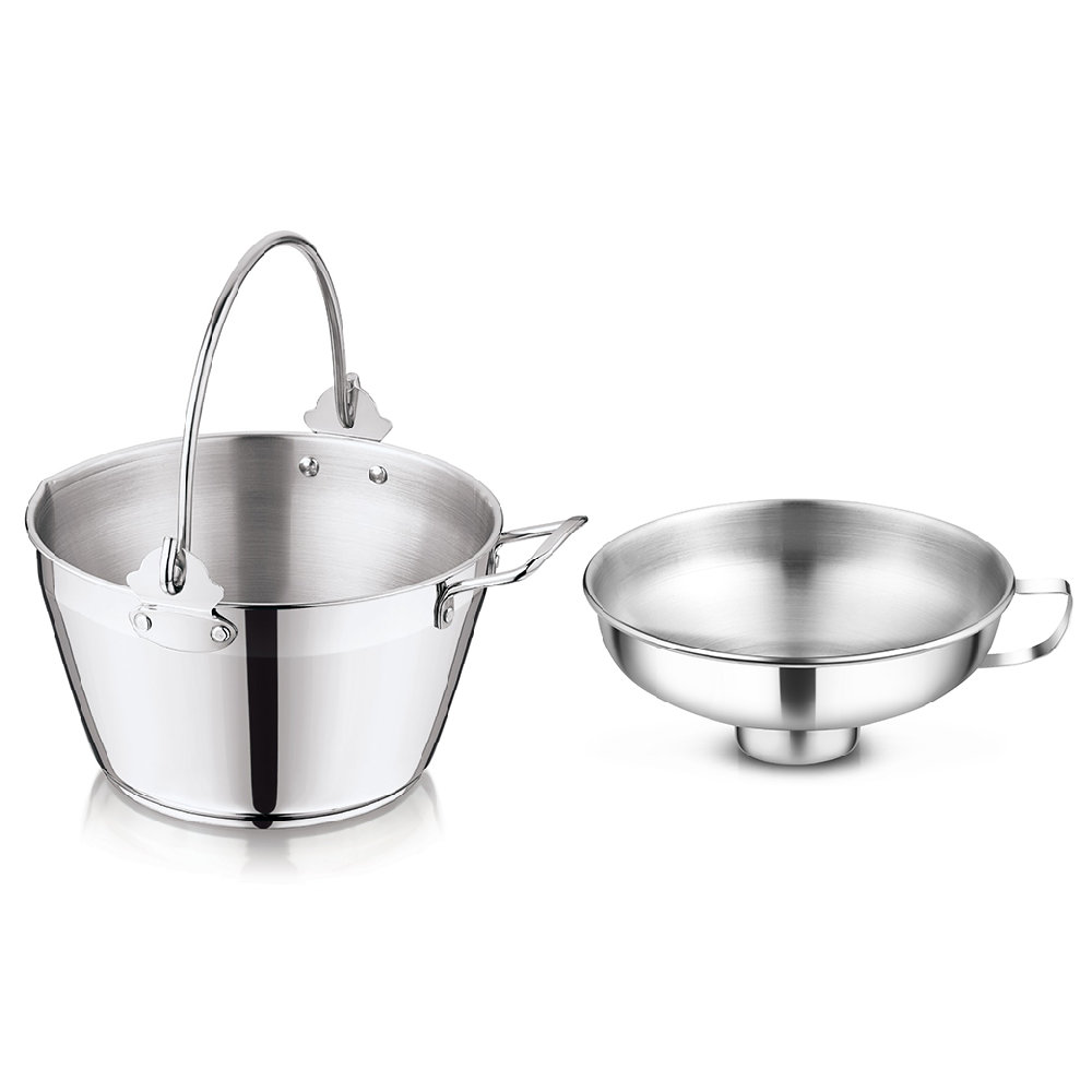 Jam Funnel with Maslin Pan 5L